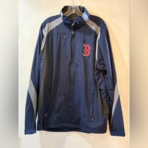 Boston Red Sox Full Zip Jacket Antigua Mens Sz Large